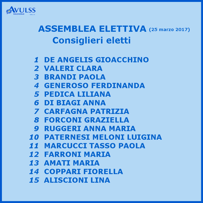 ASSEMBLEA ELETTIVA